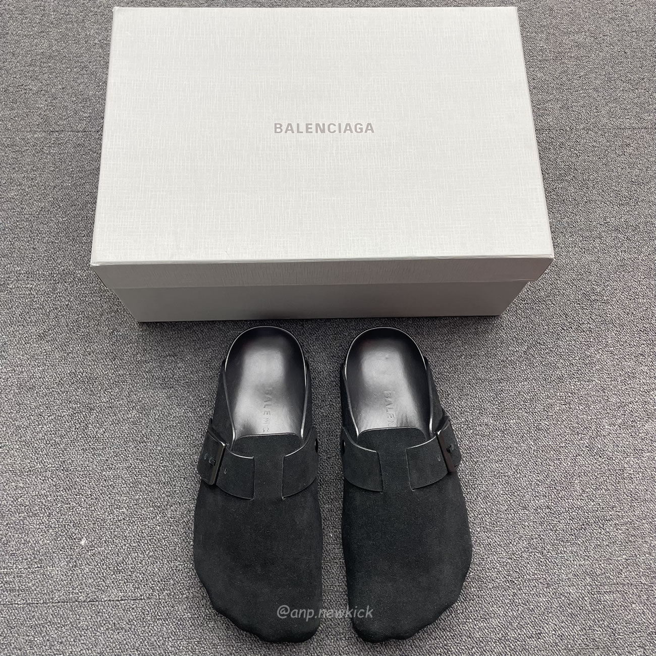 Balenciaga 2024 Five Toed Contour Sunday Flat Sole Muller Shoes (6) - newkick.org